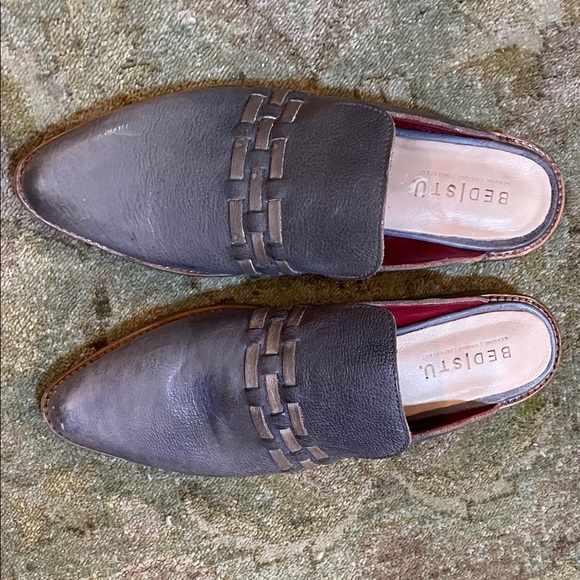 BED|STU Leather Slip-Ons - Picture 5 of 9